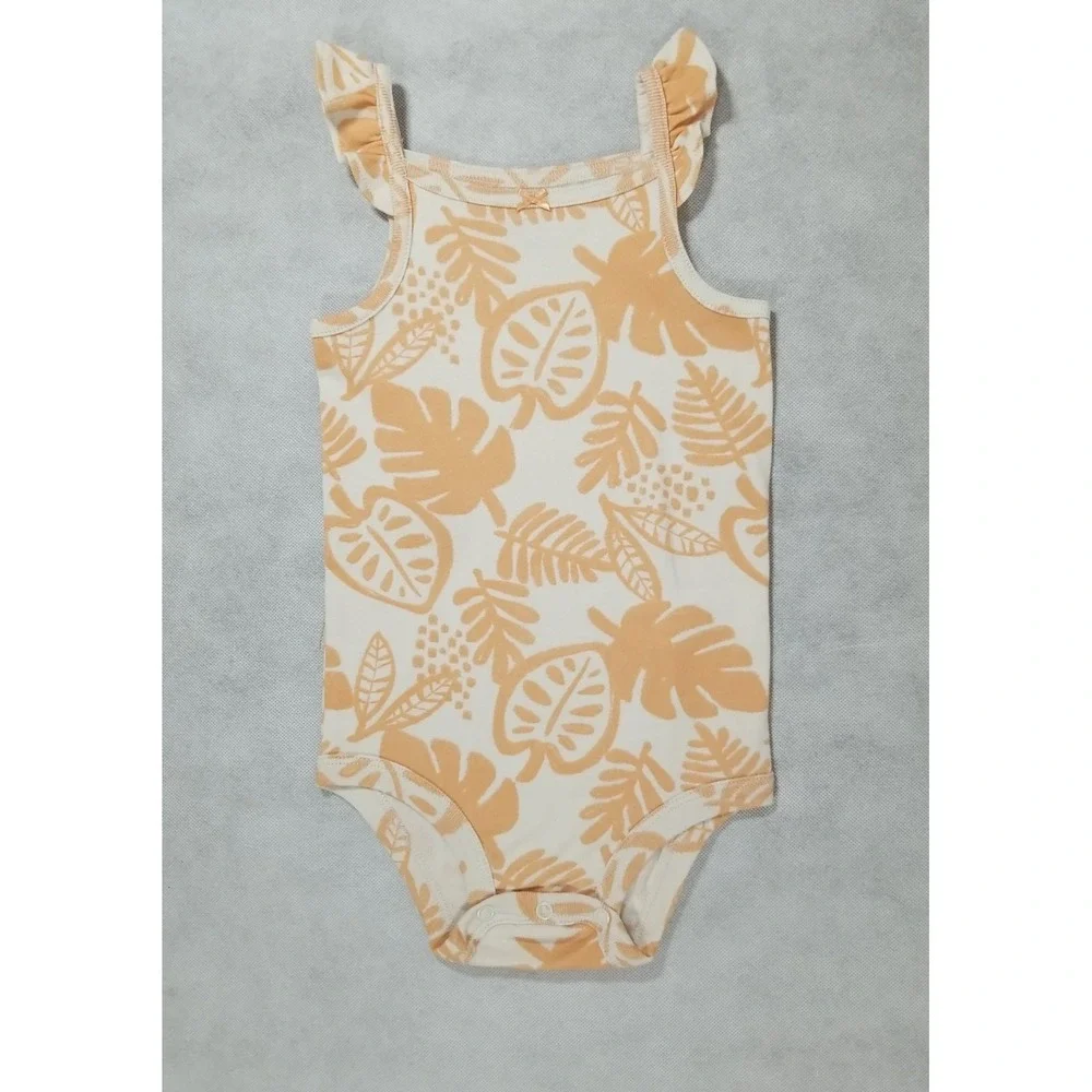 Carter's Baby Girls Size 24 Months 3 pc Top Bodysuit Shorts Summer‎ Outfit NEW